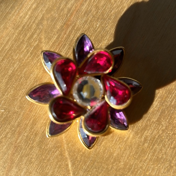 Vintage Reminiscence Paris 80s Costume Earrings